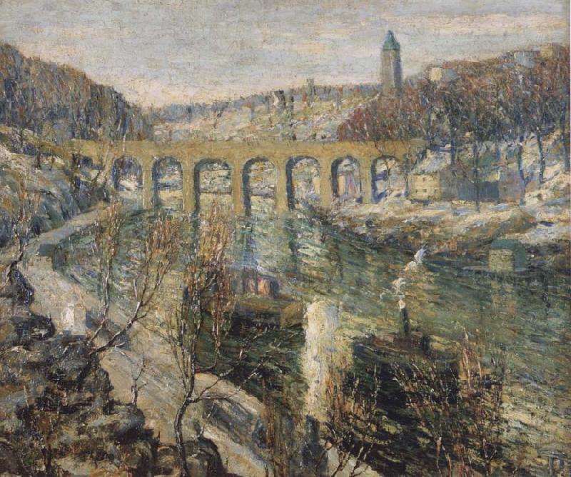 Ernest Lawson The Bridge china oil painting image